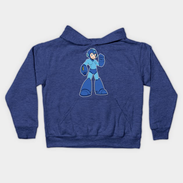 MEGA MAN 11 Kids Hoodie by IanDimas